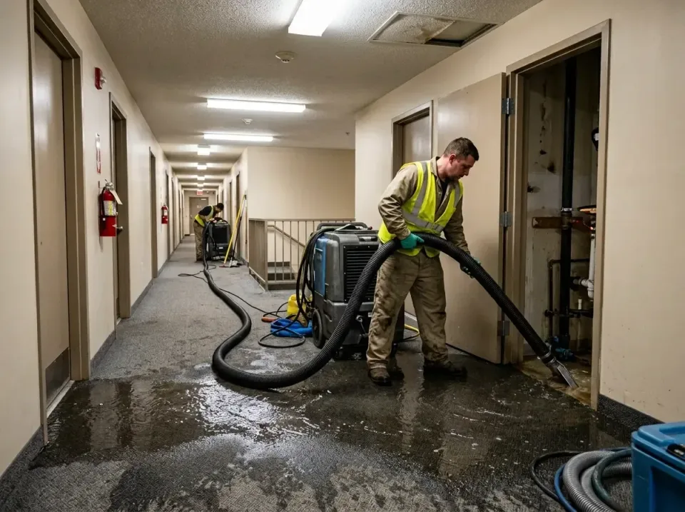 multi-unit-apartment-hallway-f-005 — frequently asked questions, Emergency Burst Pipe Water Extraction & Removal in Orosi, CA